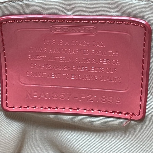 Coach Signature Stripe Pocket Tote - Picture 12 of 15